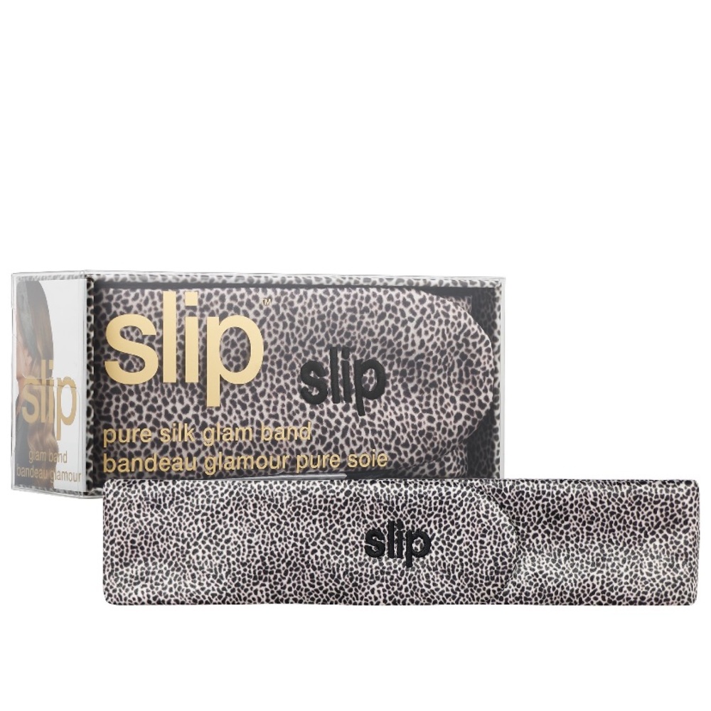 NEW! SLIP Pure Silk Glam‎ Band - LEOPARD headband